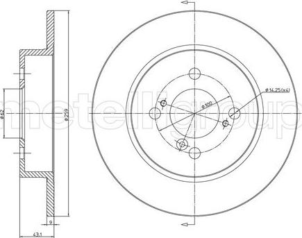 Fri.Tech. BD1479 - Brake Disc car-mod.net