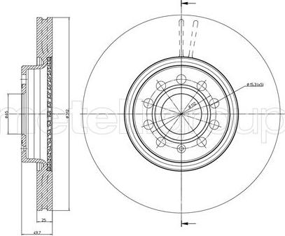 Fri.Tech. BD1069 - Brake Disc car-mod.net