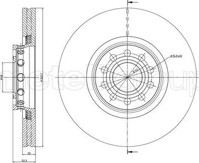 Brake Engineering DI957068 - Brake Disc car-mod.net