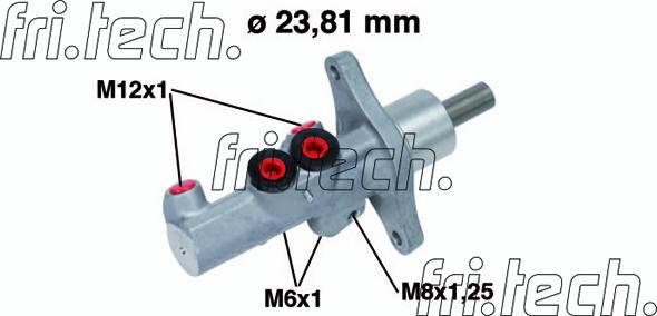 Fri.Tech. PF868 - Brake Master Cylinder car-mod.net
