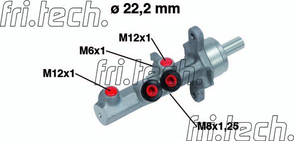 Fri.Tech. PF870 - Brake Master Cylinder car-mod.net