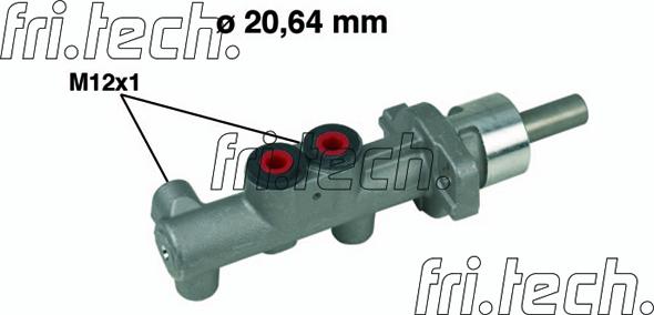 Fri.Tech. PF330 - Brake Master Cylinder car-mod.net