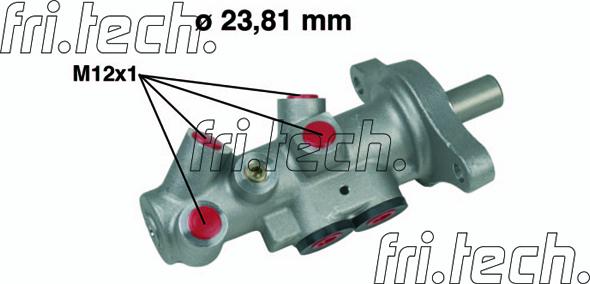 Fri.Tech. PF241 - Brake Master Cylinder car-mod.net