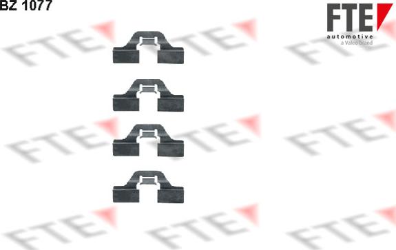 FTE 9910176 - Accessory Kit for disc brake Pads car-mod.net