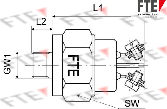 FTE 9910207 - Brake Light Switch / Clutch car-mod.net