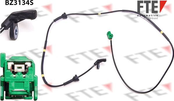 FTE 9400118 - ABS sensor, wheel speed car-mod.net