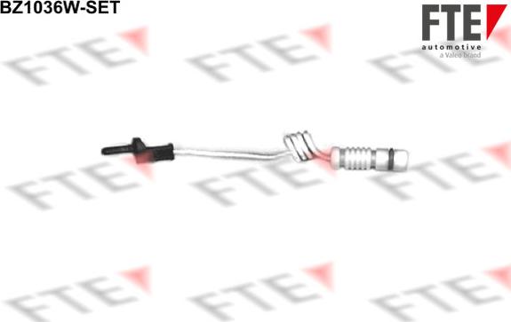 FTE 9410027 - Warning Contact, brake pad wear car-mod.net
