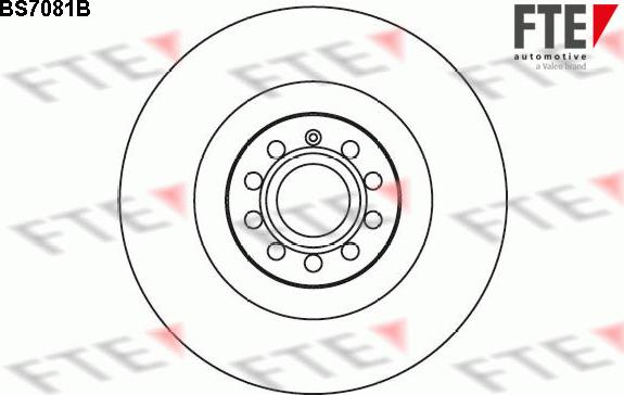 FTE BS7081B - Brake Disc car-mod.net