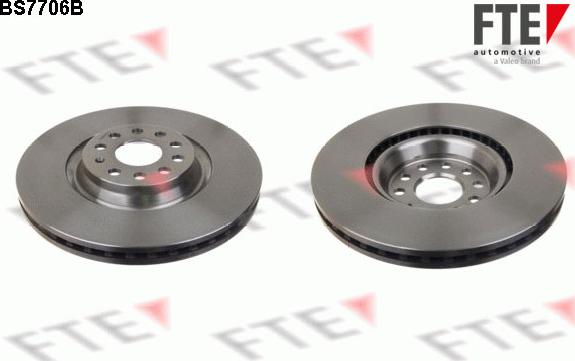 FTE 9081017 - Brake Disc car-mod.net