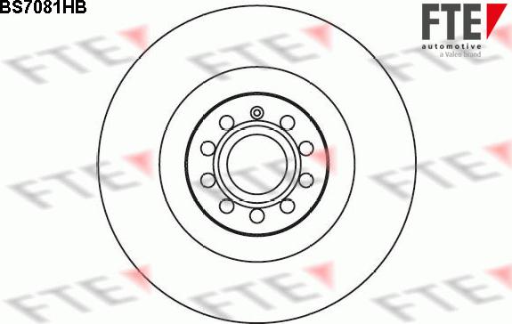 FTE BS7081HB - Brake Disc car-mod.net