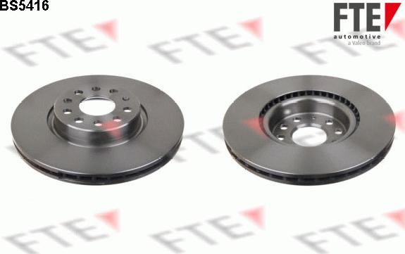 FTE 9071001 - Brake Disc car-mod.net