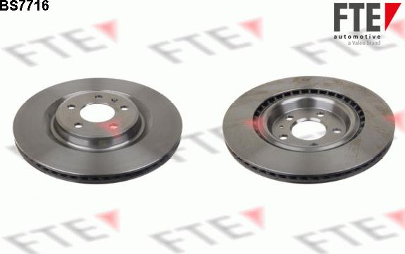 FTE 9071026 - Brake Disc car-mod.net