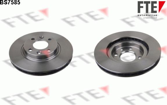 FTE 9072036 - Brake Disc car-mod.net