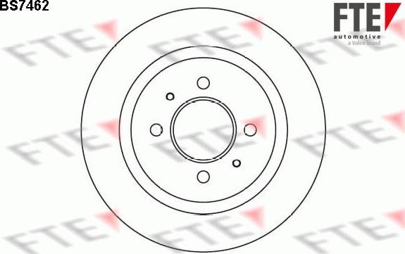 FTE BS7462 - Brake Disc car-mod.net