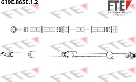 FTE 9240987 - Brake Hose car-mod.net