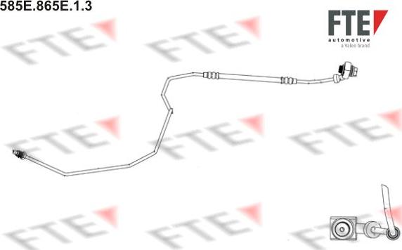 FTE 585E.865E.1.3 - Brake Hose car-mod.net