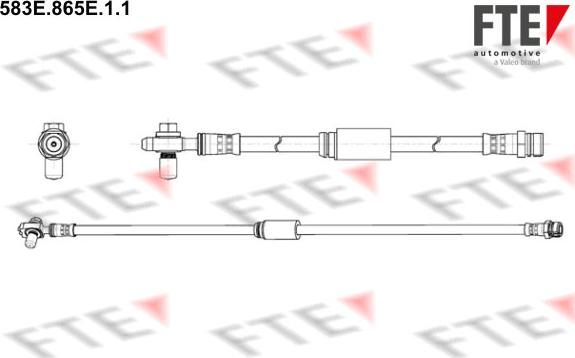 FTE 9240795 - Brake Hose car-mod.net