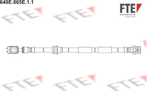 FTE 640E.865E.1.1 - Brake Hose car-mod.net