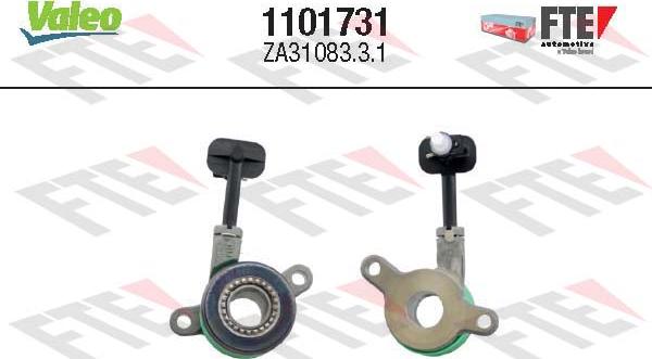 FTE 1101731 - Central Slave Cylinder, clutch car-mod.net