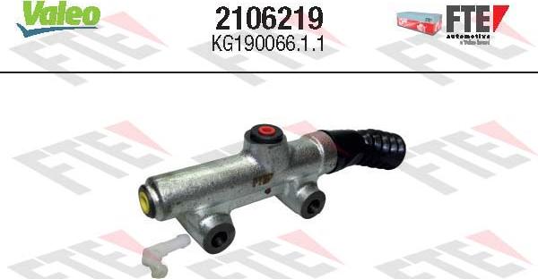 FTE 2106219 - Master Cylinder, clutch car-mod.net