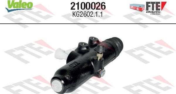 FTE 2100026 - Master Cylinder, clutch car-mod.net