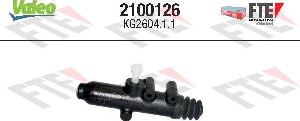 FTE 2100126 - Master Cylinder, clutch car-mod.net