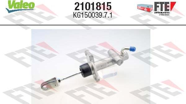 FTE 2101815 - Master Cylinder, clutch car-mod.net