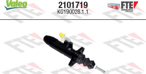 FTE 2101719 - Master Cylinder, clutch car-mod.net