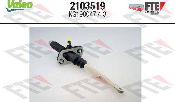 FTE 2103519 - Master Cylinder, clutch car-mod.net