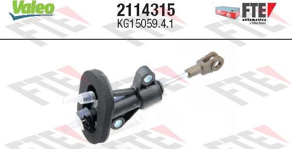 FTE 2114315 - Master Cylinder, clutch car-mod.net