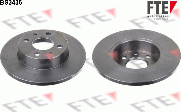 FTE BS3436 - Brake Disc car-mod.net