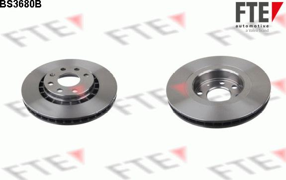FTE BS3680B - Brake Disc car-mod.net