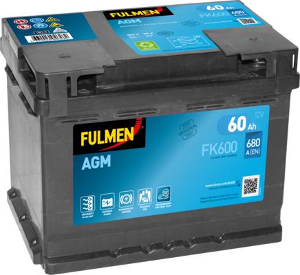 Fulmen FK600 - Starter Battery car-mod.net