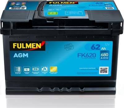 Fulmen FK620 - Starter Battery car-mod.net