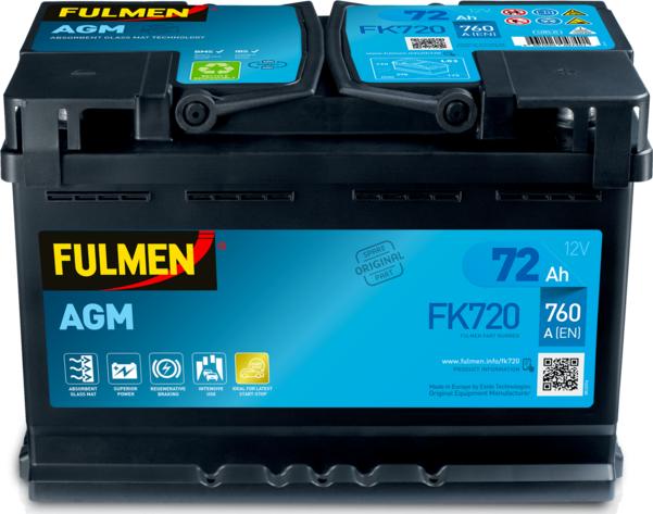 Fulmen FK720 - Starter Battery car-mod.net