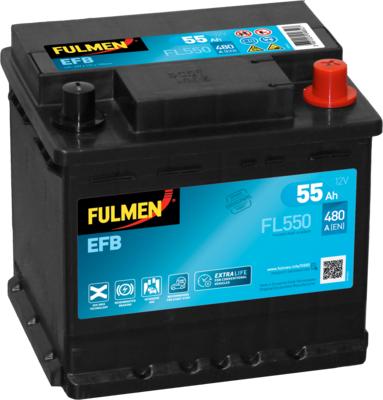 Fulmen FL550 - Starter Battery car-mod.net