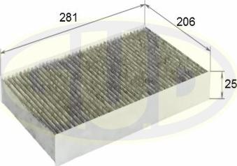 G.U.D. GCF2882C - Filter, interior air car-mod.net