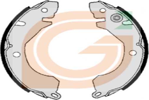 GAMA GB10443 - Drum Brake Shoe Set car-mod.net