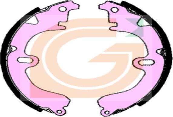 GAMA GB10482 - Drum Brake Shoe Set car-mod.net