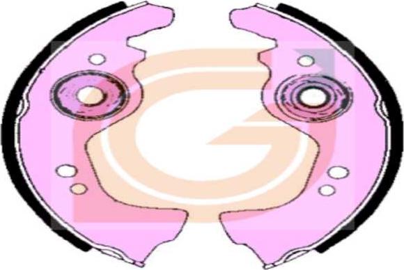 GAMA GB10152 - Drum Brake Shoe Set car-mod.net