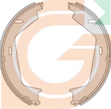 GAMA GB10186 - Drum Brake Shoe Set car-mod.net