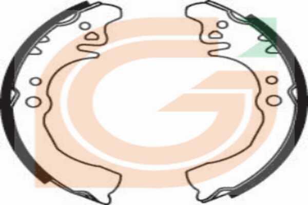 GAMA GB10123 - Drum Brake Shoe Set car-mod.net