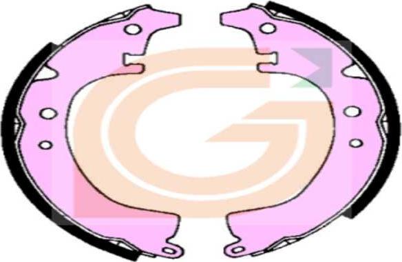 GAMA GB10349 - Drum Brake Shoe Set car-mod.net