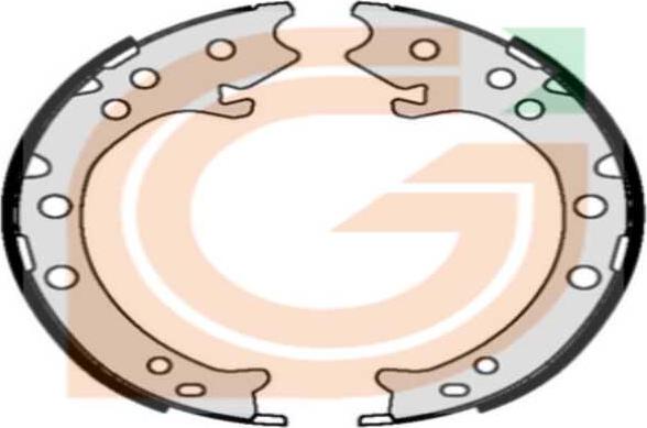 GAMA GB10706 - Drum Brake Shoe Set car-mod.net