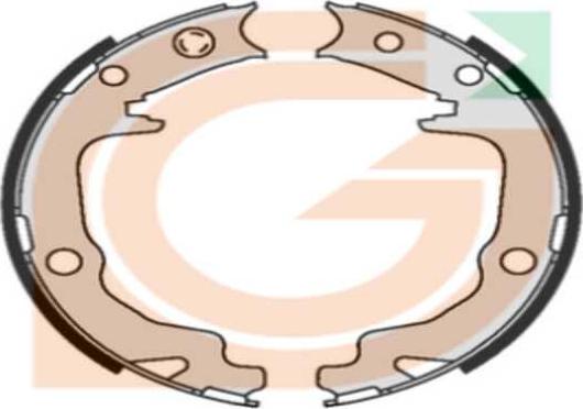 GAMA GB10716 - Drum Brake Shoe Set car-mod.net