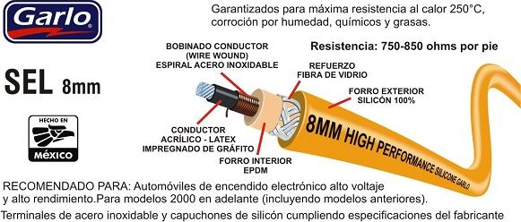 GARLO SEL-264 - Plug, spark plug car-mod.net