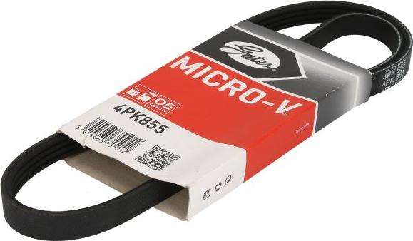 GATES 4PK855 - V-Ribbed Belt car-mod.net