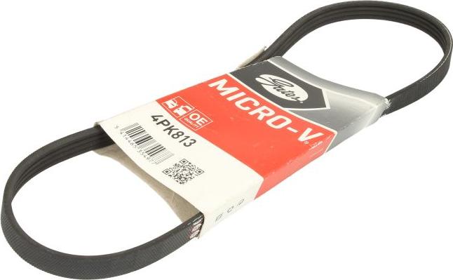 GATES 4PK813 - V-Ribbed Belt car-mod.net