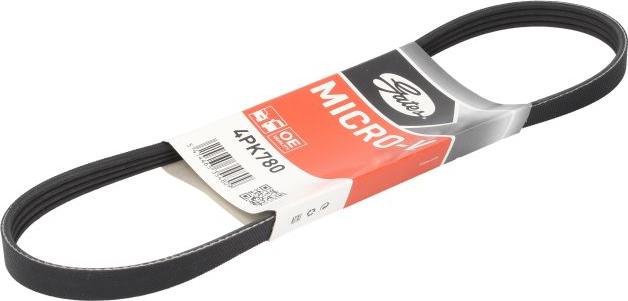GATES 4PK780 - V-Ribbed Belt car-mod.net
