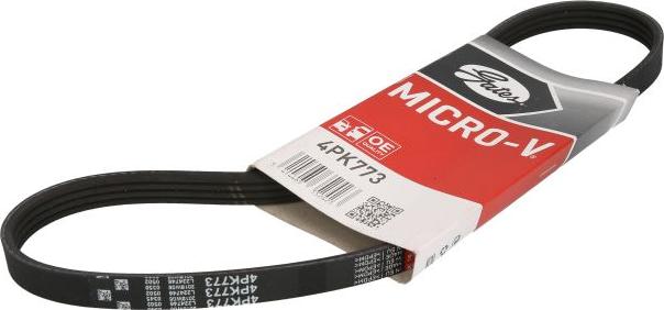 GATES 4PK773 - V-Ribbed Belt car-mod.net